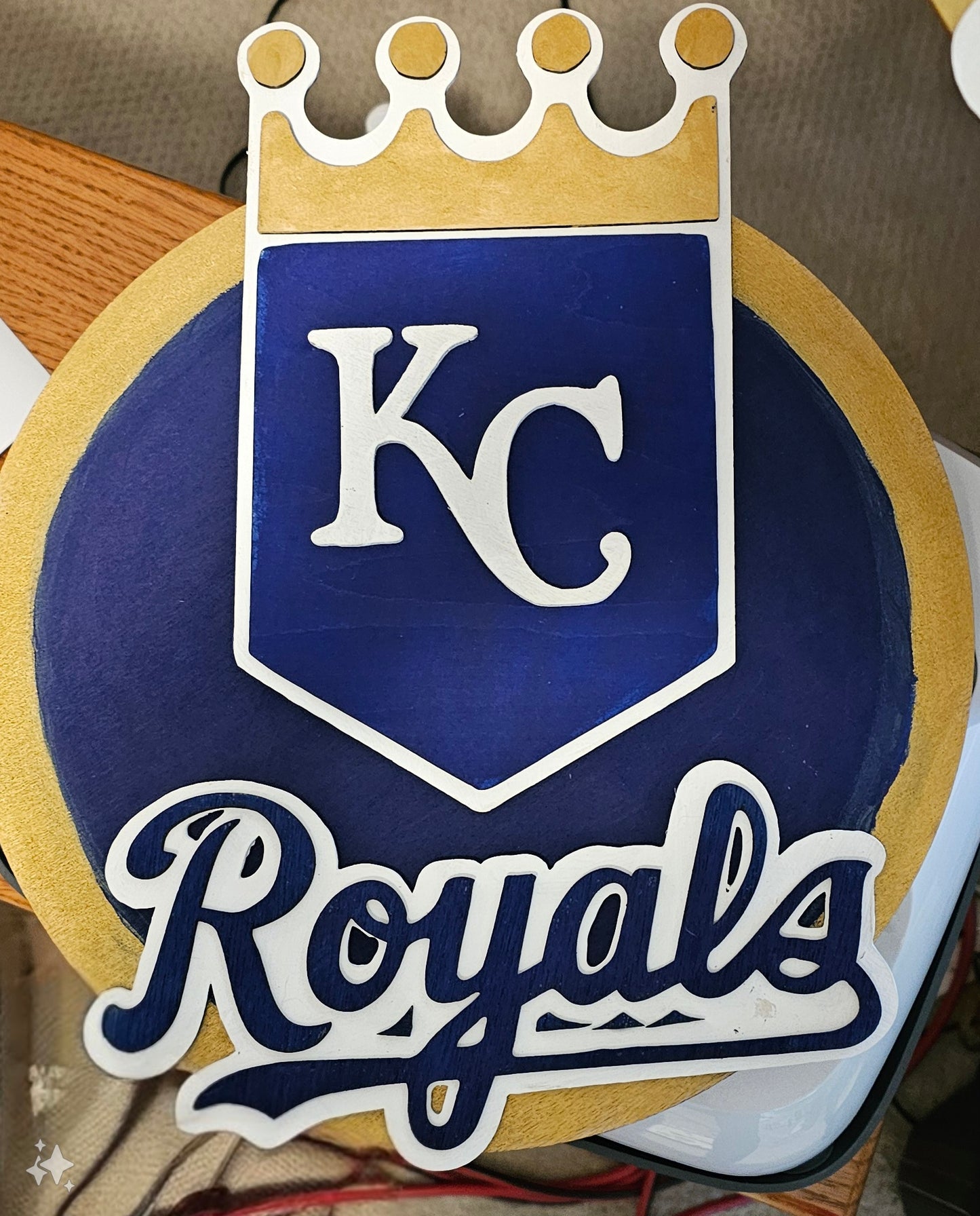 Kansas City Royals Decor, Royals Welcome Sign, KC Royals Door Hanger - 2 styles