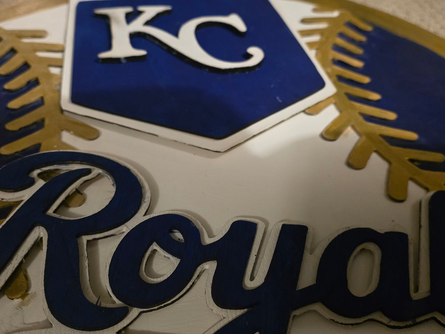 Kansas City Royals Decor, Royals Welcome Sign, KC Royals Door Hanger - 2 styles
