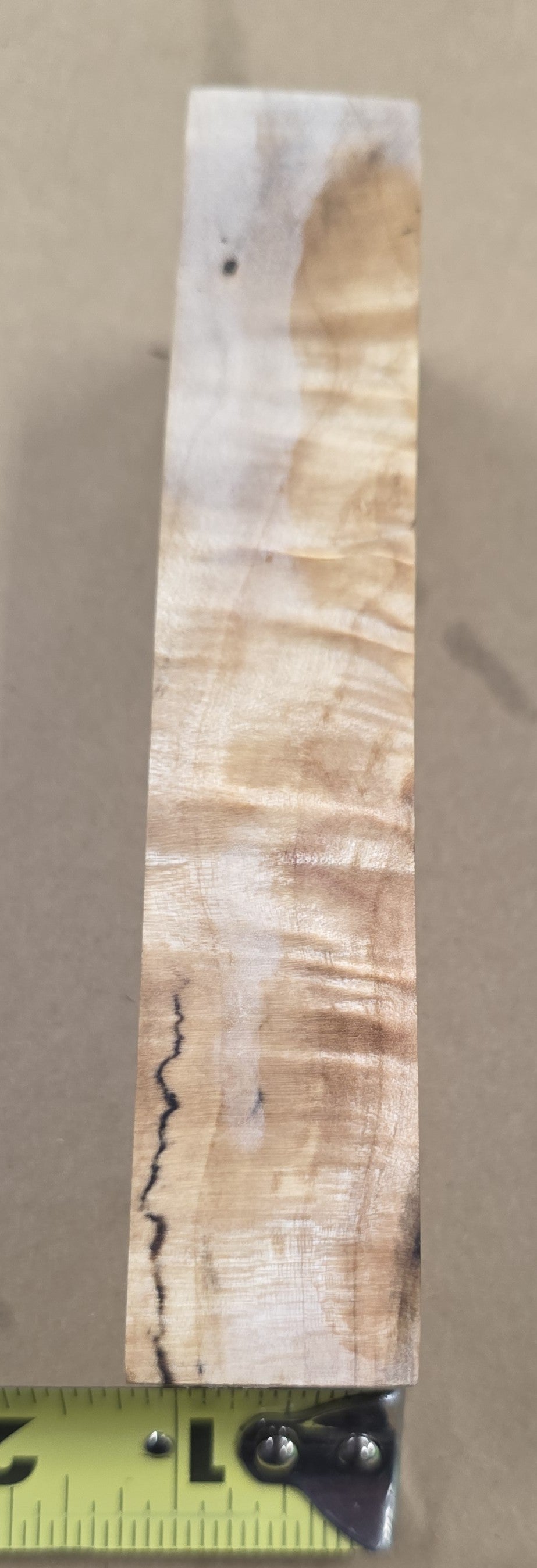 Stabilized Beech Wood Blank - 6" x 1-3/4" x 1-7/8"