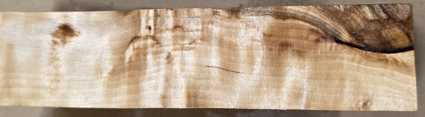 Stabilized Karelian Birch Wood Blank - 6" x 1-7/8" x 1-7/8"