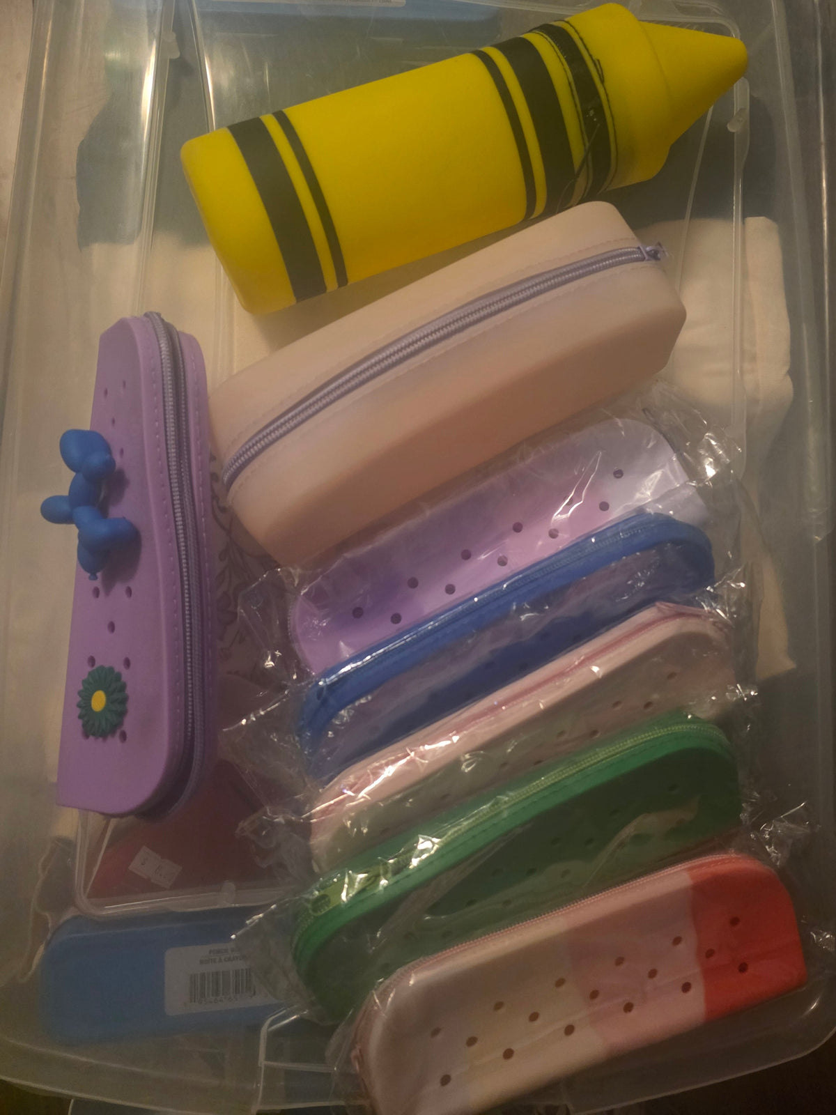 Silicon pencil pouches Personalized