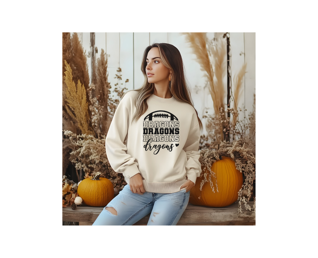 Pittsburg Dragons Set 2 Sweatshirts