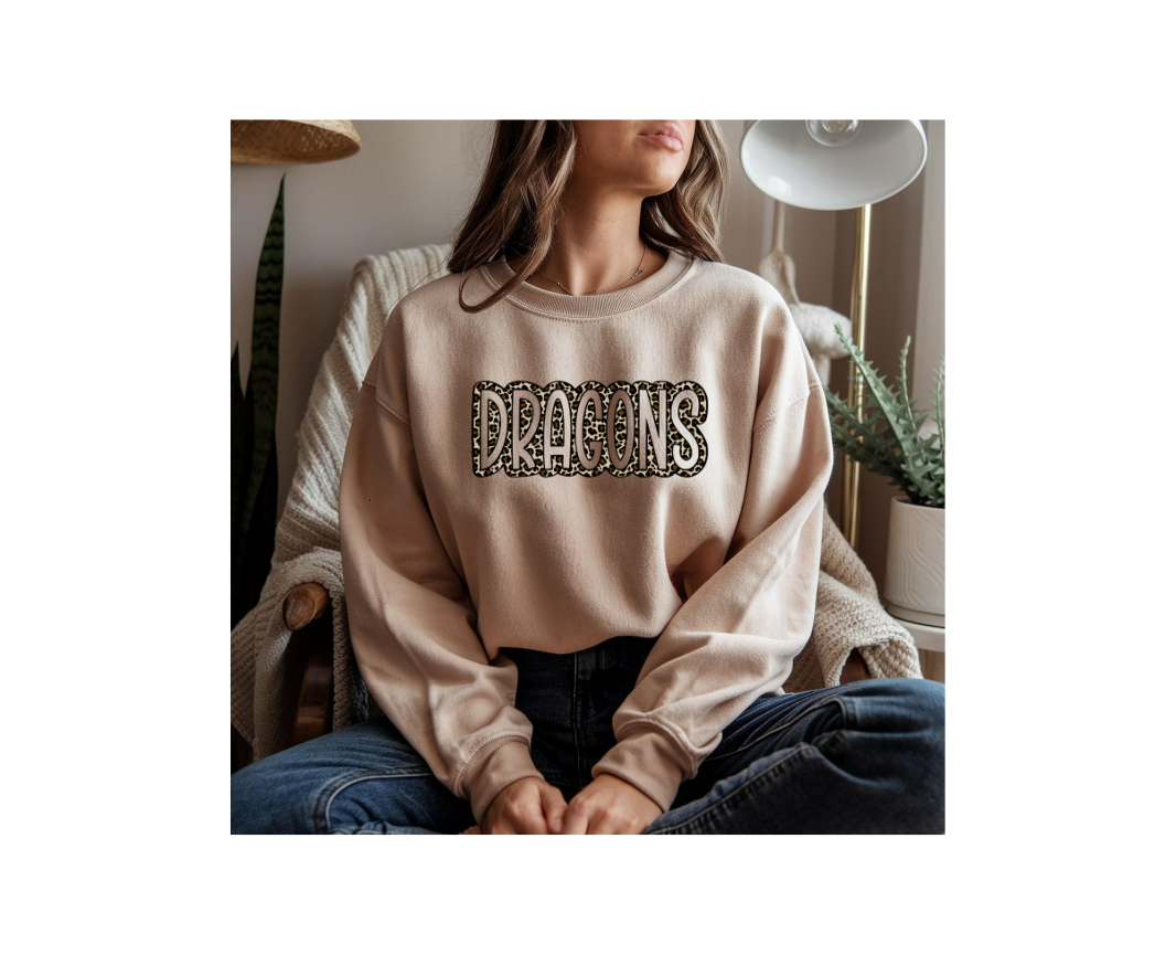 Pittsburg Dragons Graphic Sweatshirts Gildan