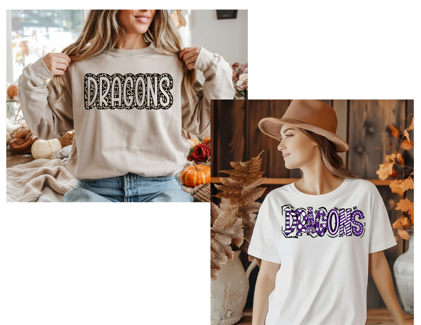 Pittsburg Dragons Set 2 Graphic Tees