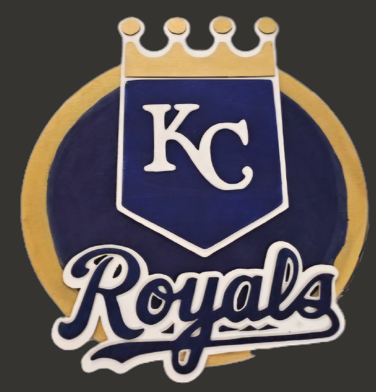 Kansas City Royals Decor, Royals Welcome Sign, KC Royals Door Hanger - 2 styles