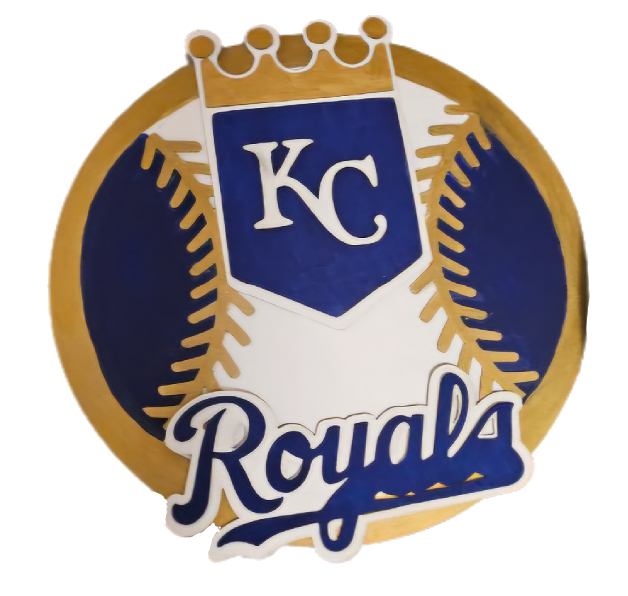 Kansas City Royals Decor, Royals Welcome Sign, KC Royals Door Hanger - 2 styles