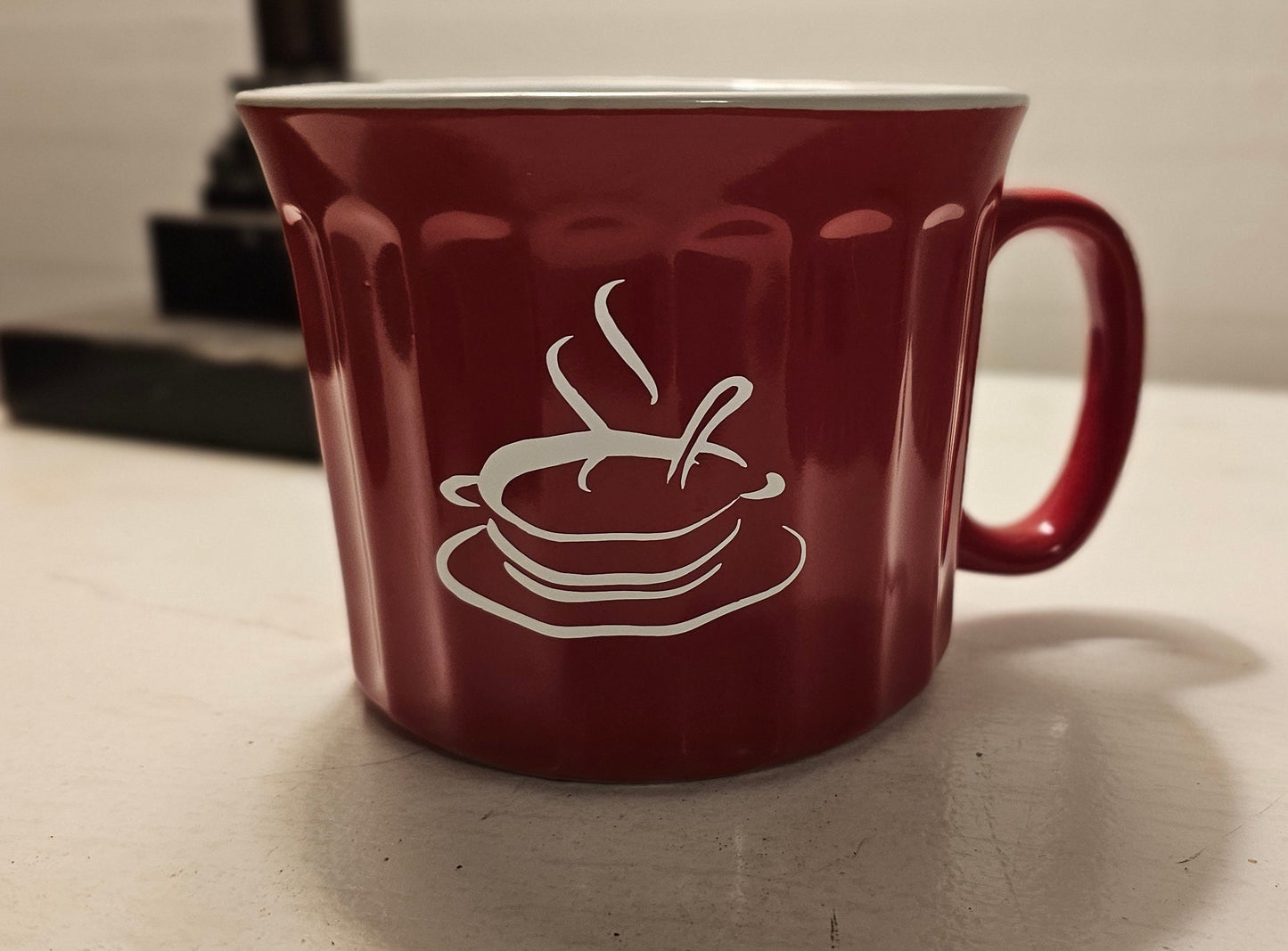 Soup Mug with Handles, I Think You're Souper, Ceramic Soup Bowl, 22 oz Bowl with Handles