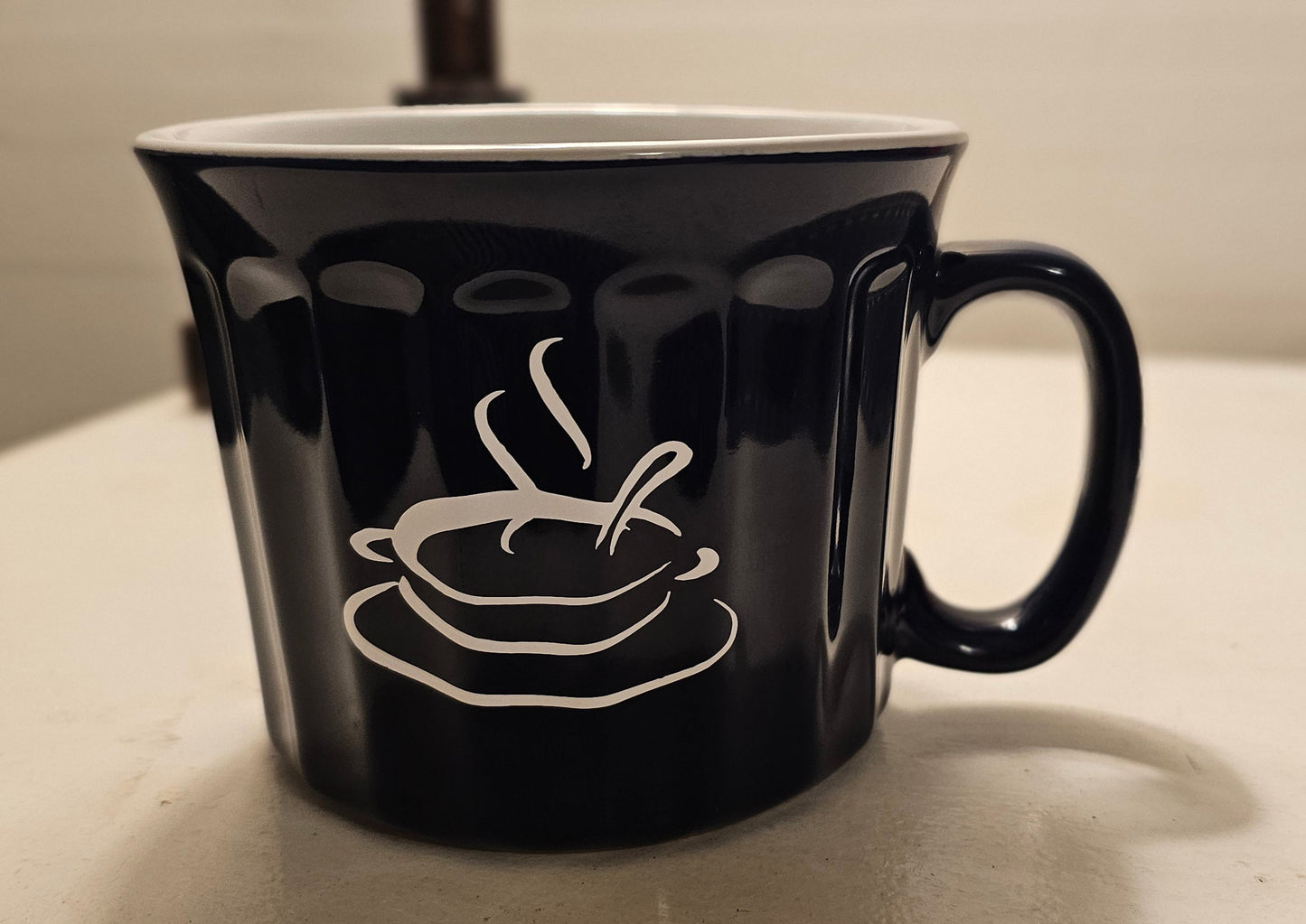Soup Mug with Handles, I Think You're Souper, Ceramic Soup Bowl, 22 oz Bowl with Handles