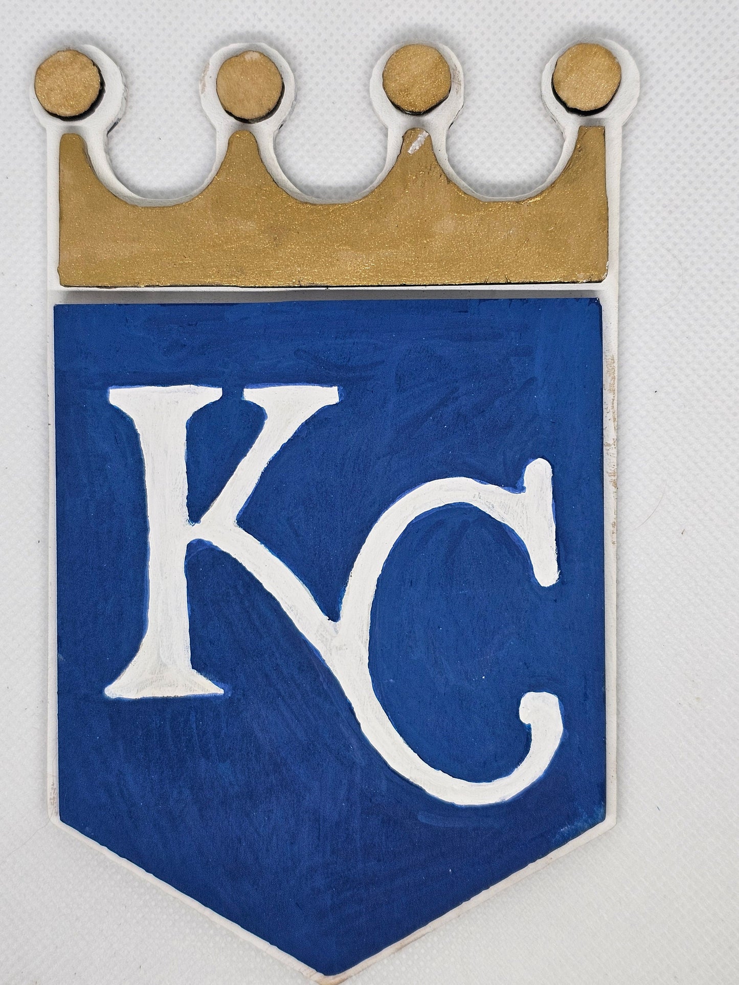 Custom Kansas City Royals House Number Sign Address Sign Wooden Porch Sign 8 inch by 18 inch
