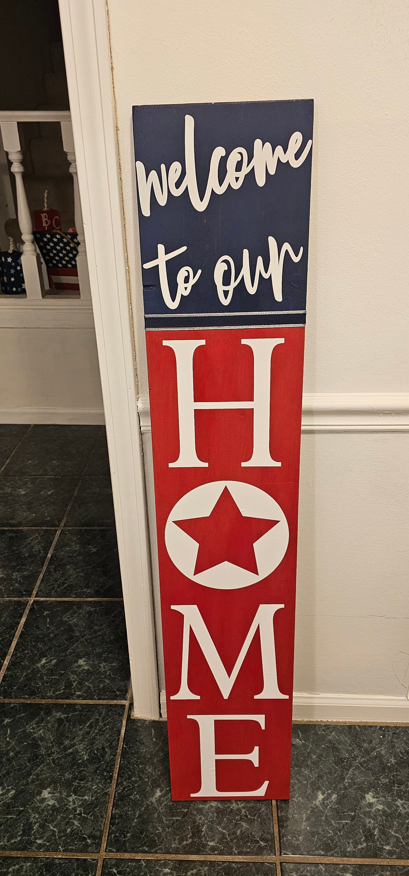 Custom Welcome Sign, 8 inch or 10 inch wide Custom sign with School Mascot, Business logo, favorite Sports Teams
