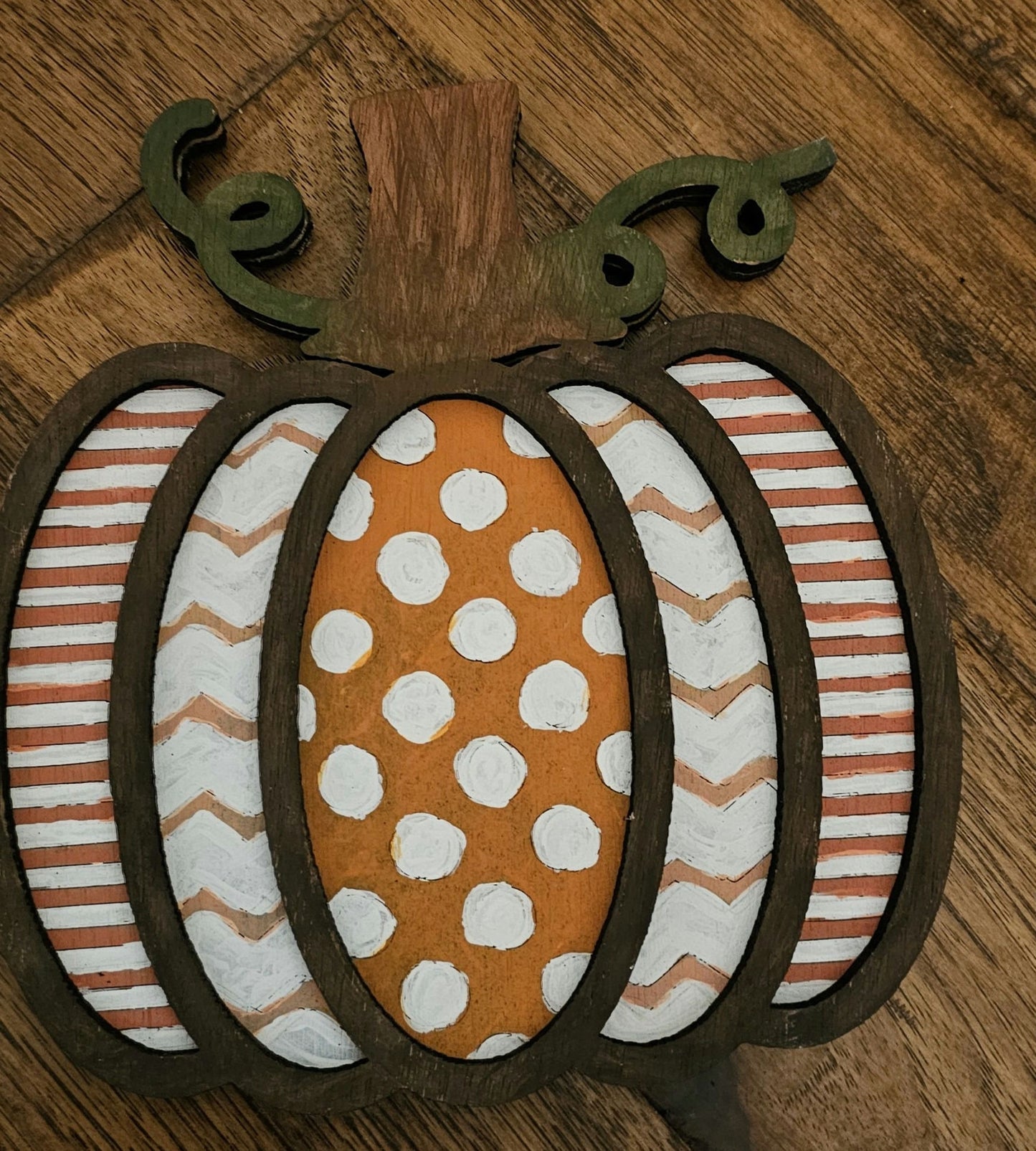 Fall Decor, Table Centerpiece, Pumpkin Shaped accent pieces, pumpkin football . FALL FAMILY & FOOTBALL
