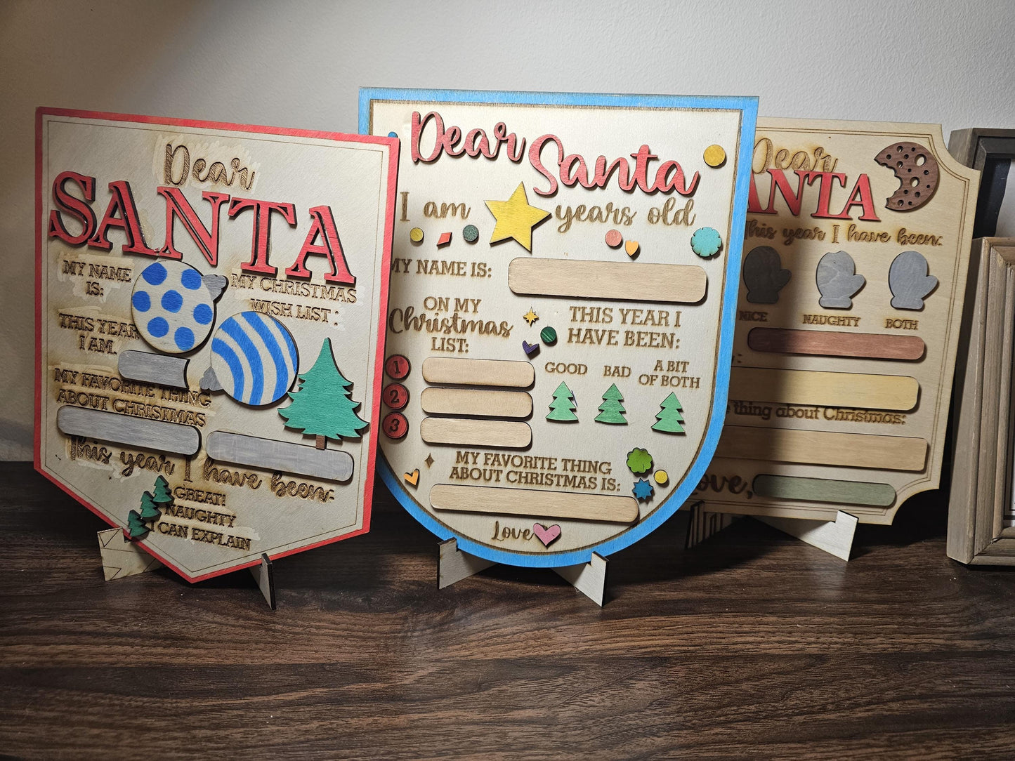 Custom Christmas Wish Sign, Christmas Wish