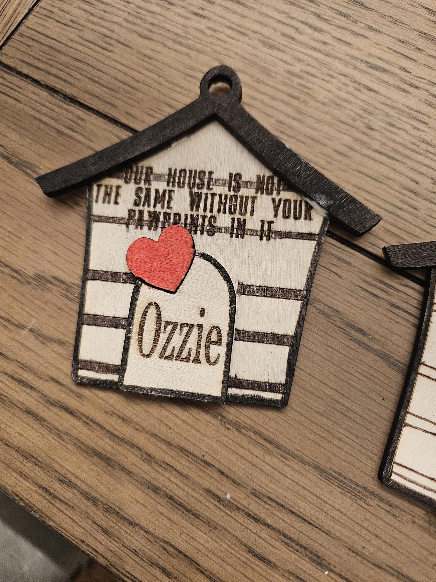 Dog Memorial Christmas Ornament, Personalized Dog Memorial, Pet Christmas Ornament, Dog Lovers