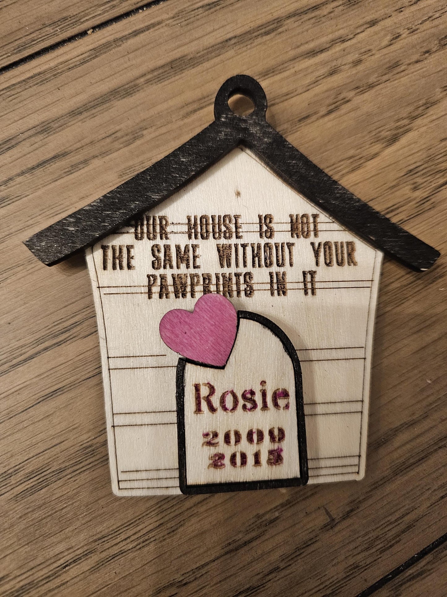 Dog Memorial Christmas Ornament, Personalized Dog Memorial, Pet Christmas Ornament, Dog Lovers
