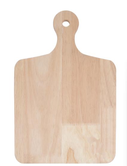 Personalized Decorative Square Tray, Customizable Wood Serving Tray with Handle
