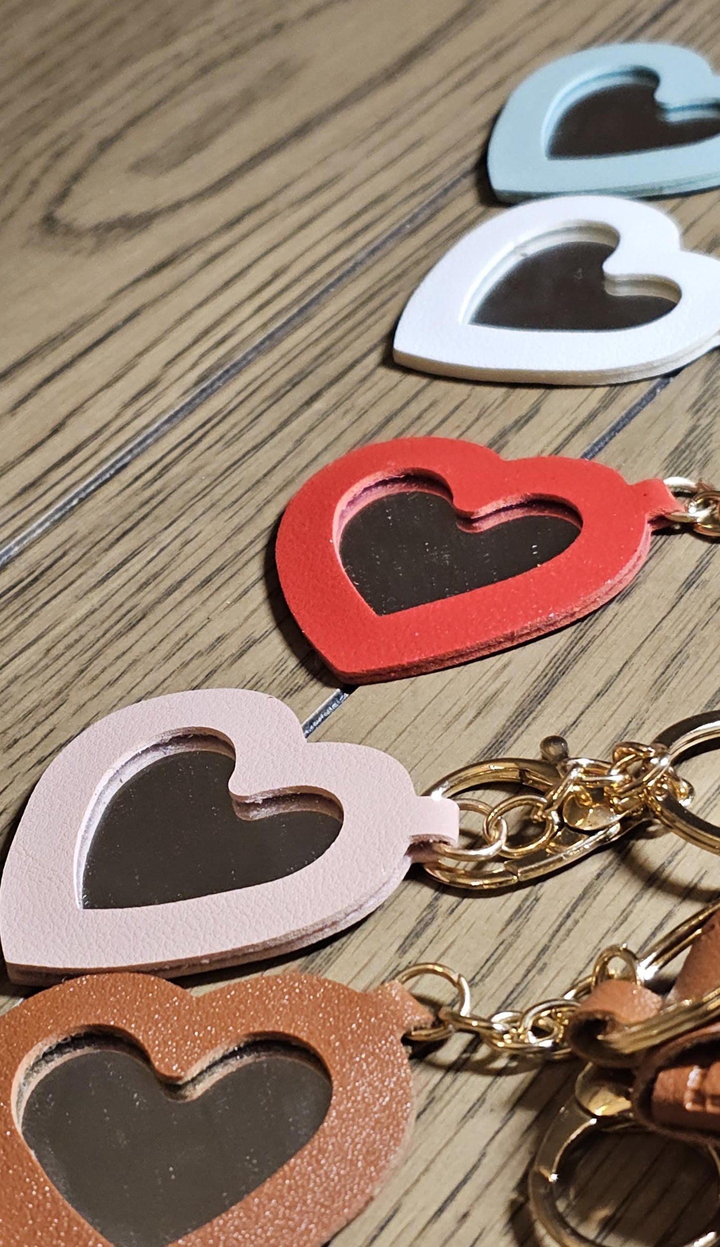 Personalized Faux Leather Lighter Holder Keychain with Chapstick & Lipstick Case Custom Gift for Smokers and Makeup Lovers