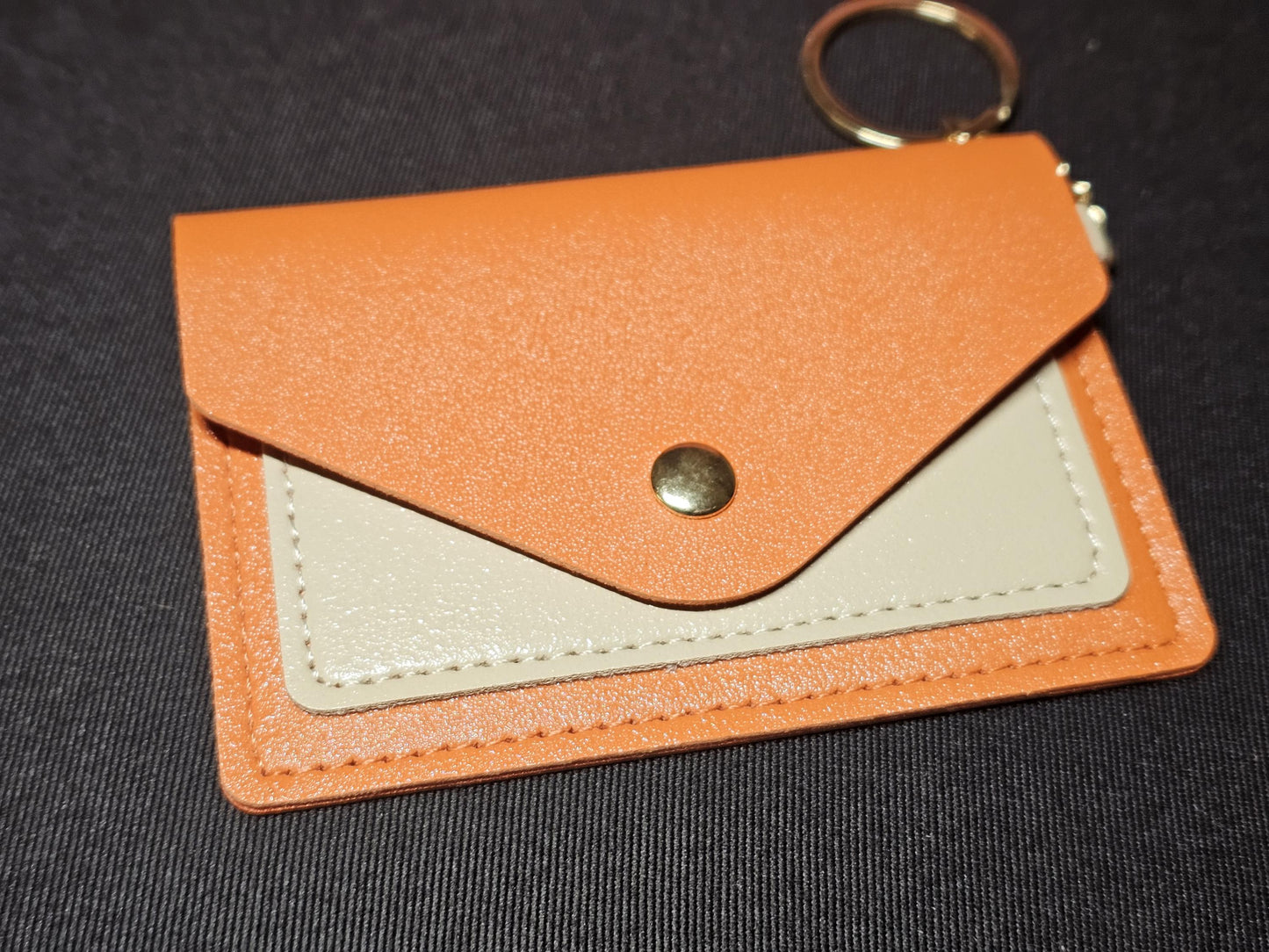 Personalized Wristlet, Wallet, or keychain Great gift & perfect size. Sleek design personalized with intitials or name