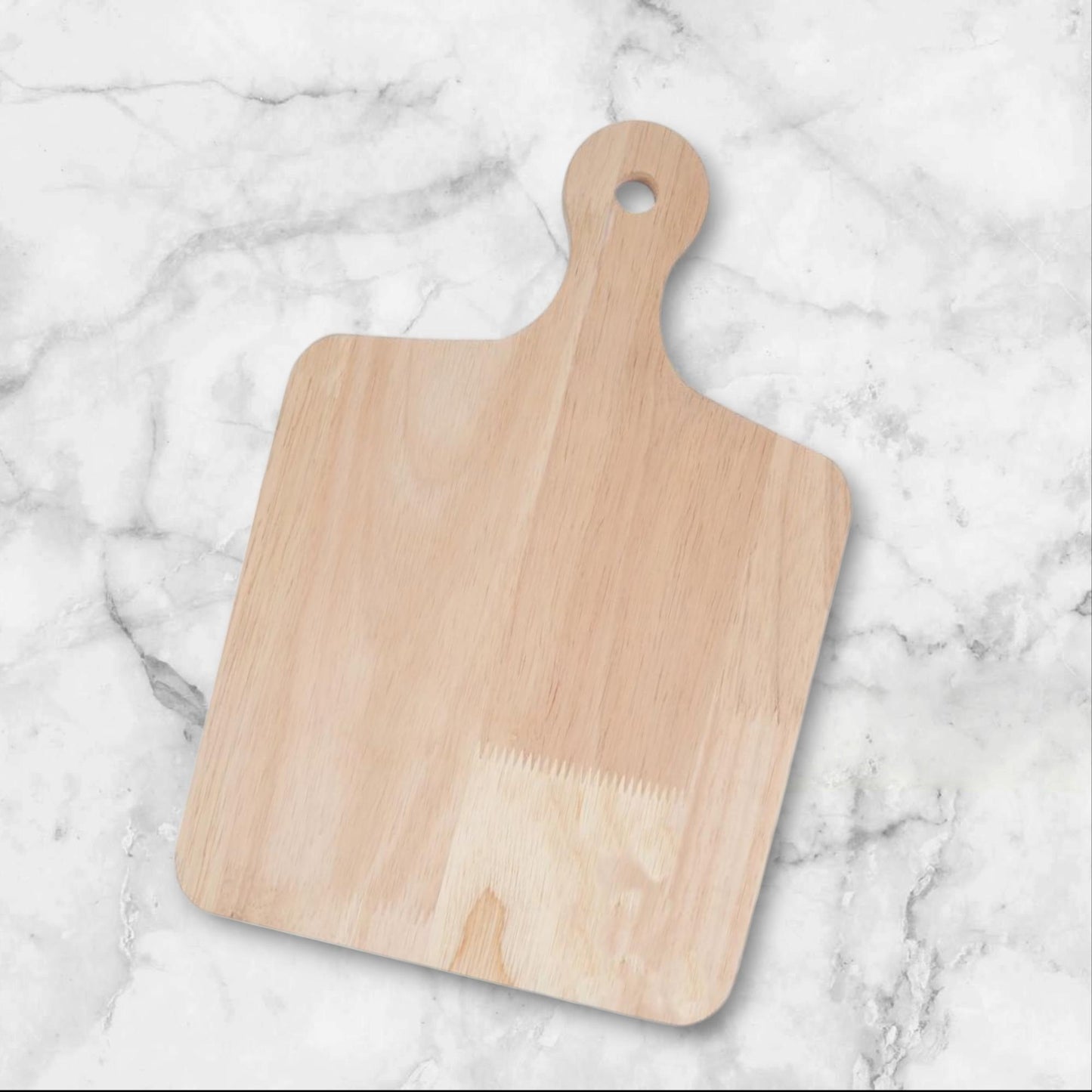 Personalized Decorative Square Tray, Customizable Wood Serving Tray with Handle