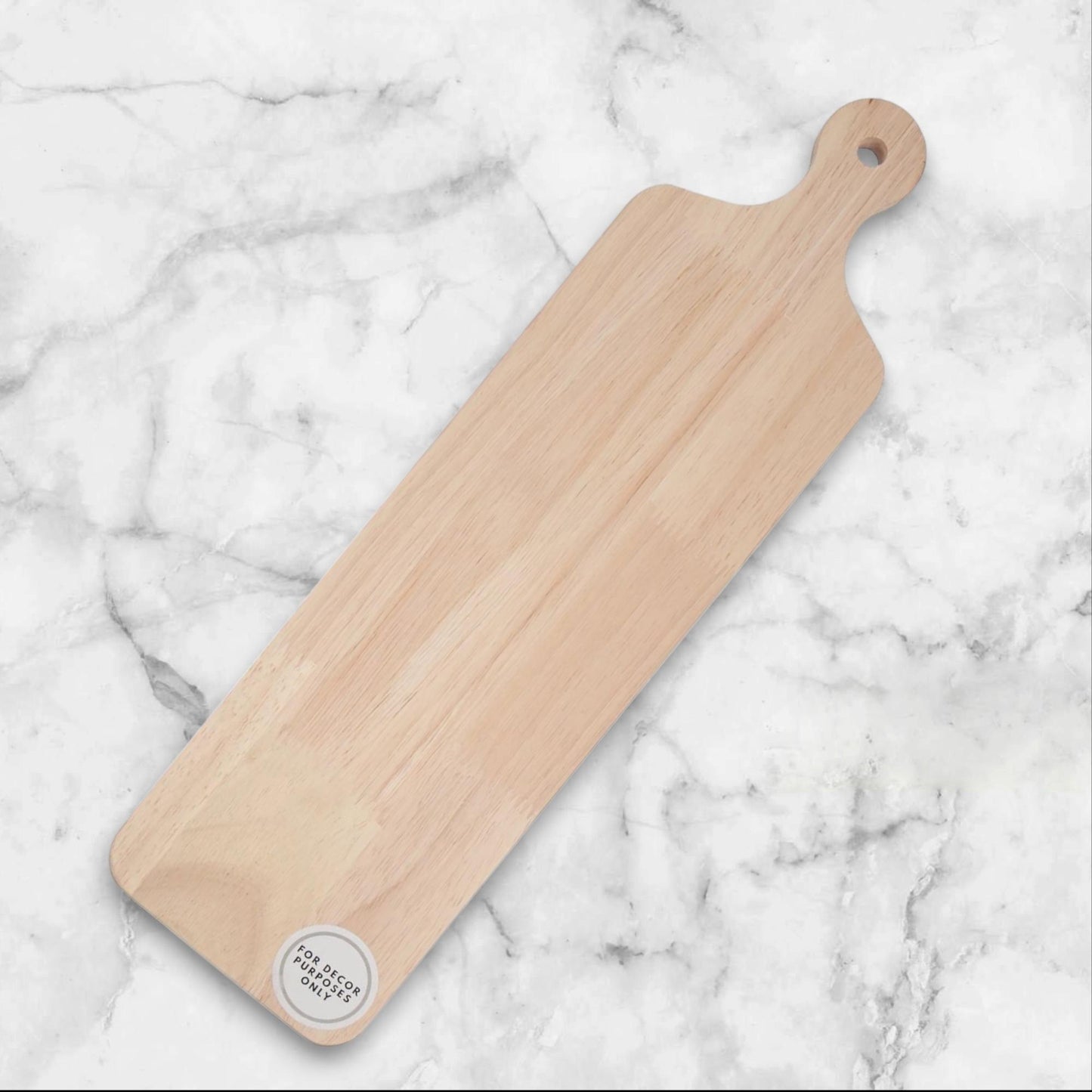 Personalized Decorative Charcuterie Board, Cheese board, Wood Serving Tray with Handle 16 x 4.45 inches