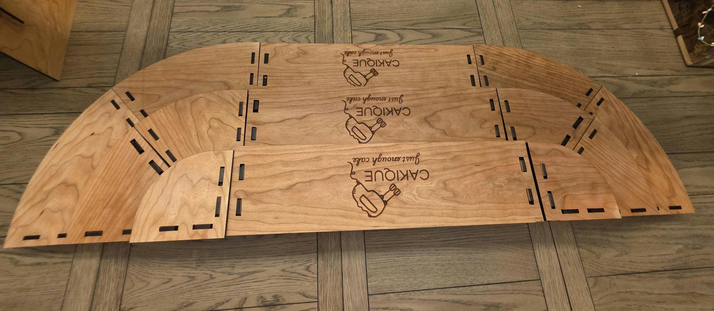 Display Shelves for Vendor Booth Display Custom Wood Options & Styles Perfect for Market Setup or Home Decor