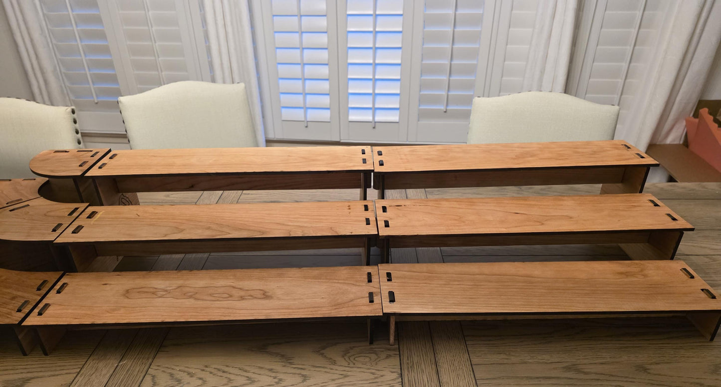 Display Shelves for Vendor Booth Display Custom Wood Options & Styles Perfect for Market Setup or Home Decor