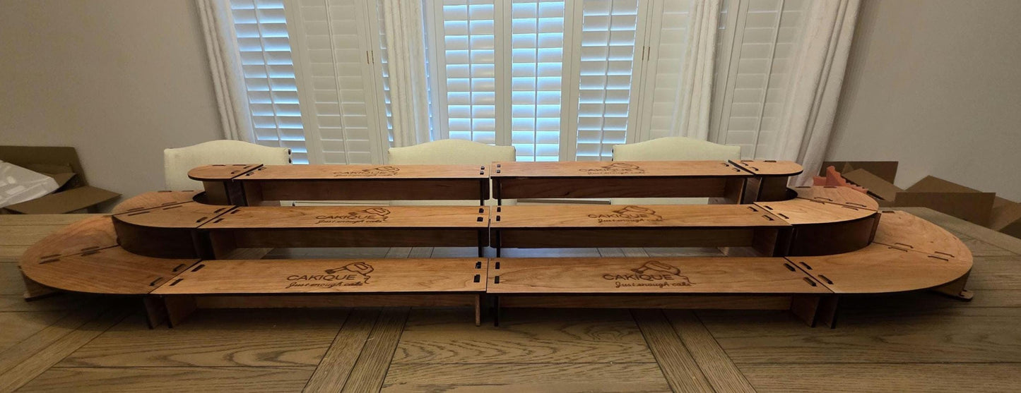 Display Shelves for Vendor Booth Display Custom Wood Options & Styles Perfect for Market Setup or Home Decor