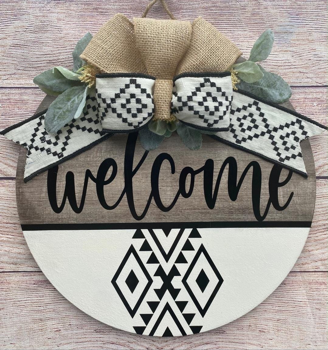 DIY Door Hanger Kit | Welcome Sign Craft Kit | 27 DESIGNS |