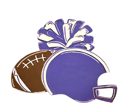SCHOOL SPIRIT Mascot Door Hanger