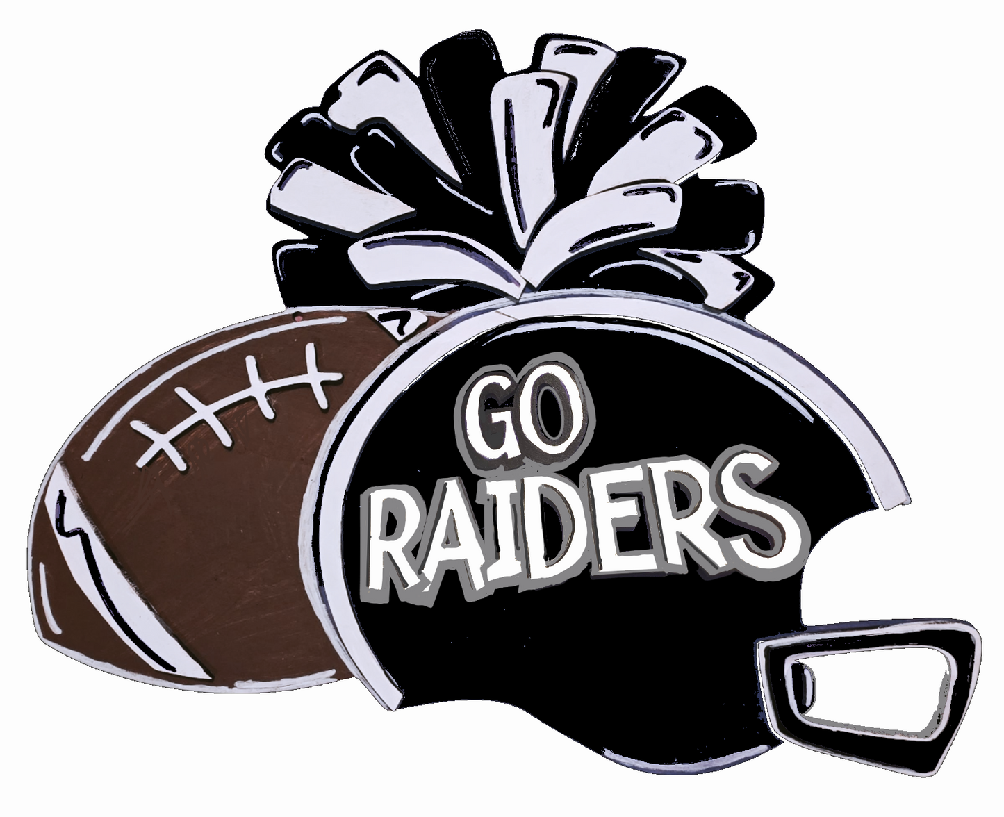 Custom Team Spirit Door hanger