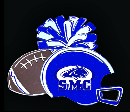 SCHOOL SPIRIT Mascot Door Hanger