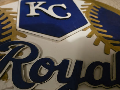 Kansas City Royals Decor, Royals Welcome Sign, KC Royals Door Hanger - 2 styles