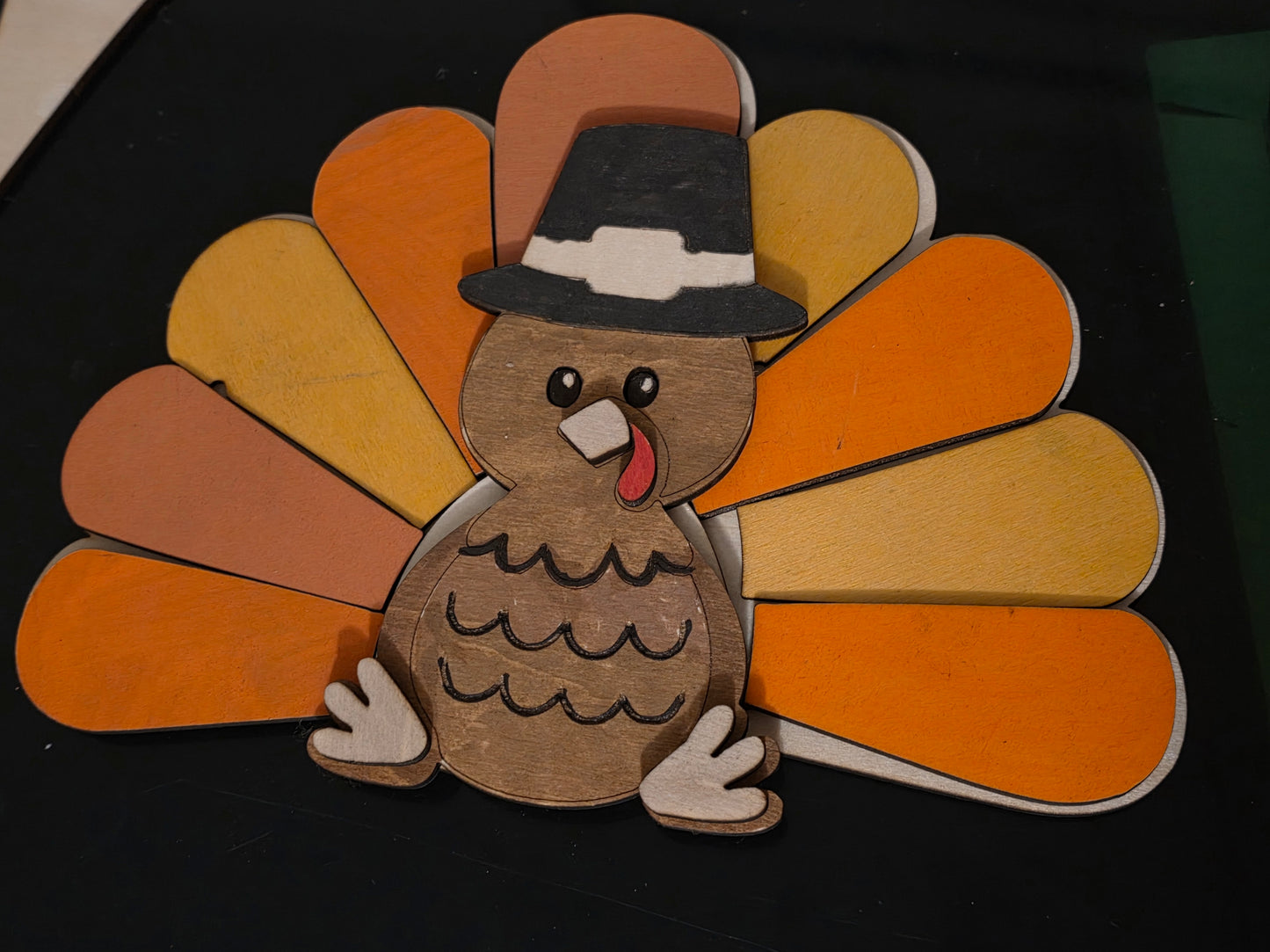 Build your own turkey craft kit