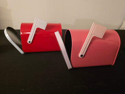 Personalized Valetine's Day Tin Mailbox