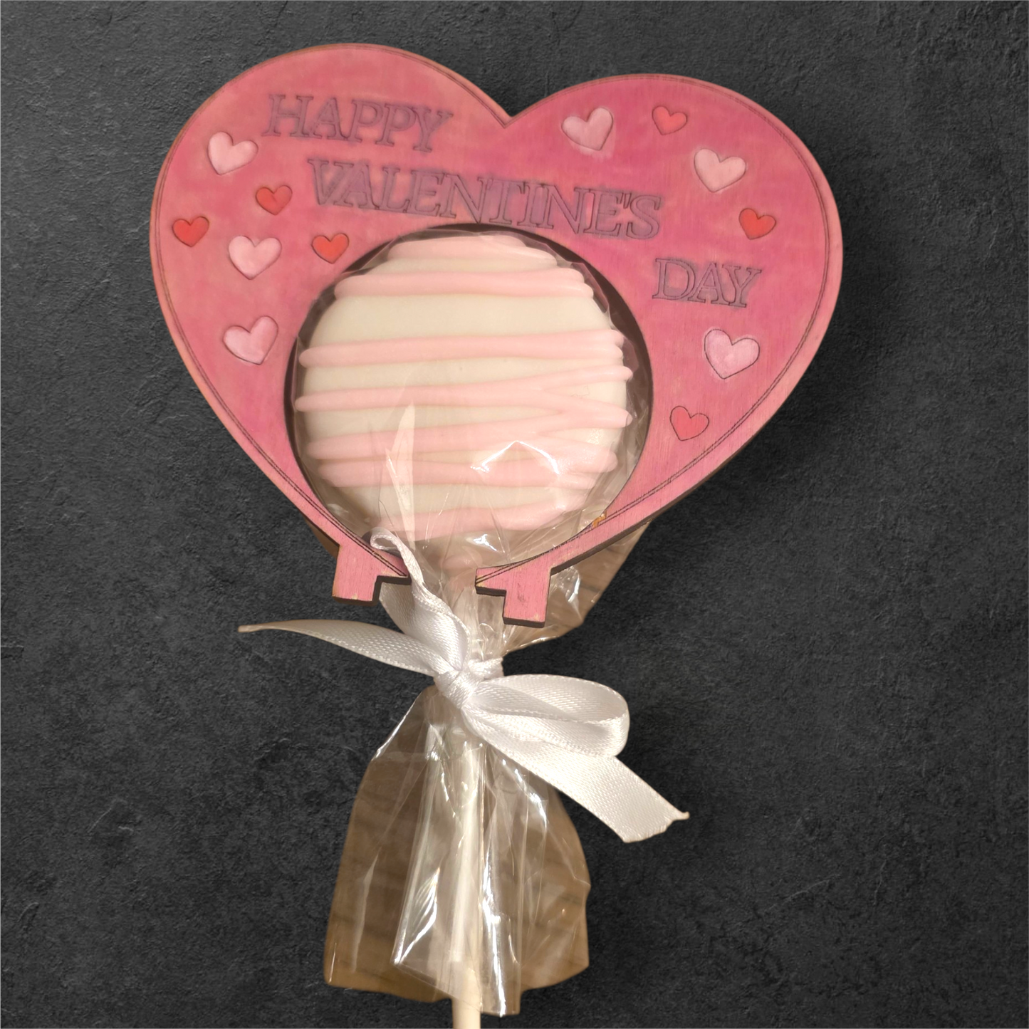 Cake Puck Tag, Cake Pop Card, Personalized Corporate Merch