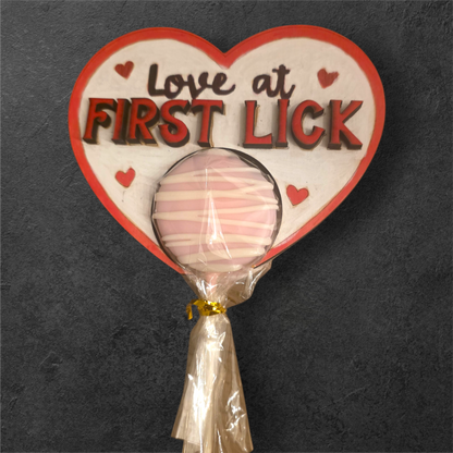 Cake Puck Tag, Cake Pop Card, Personalized Corporate Merch