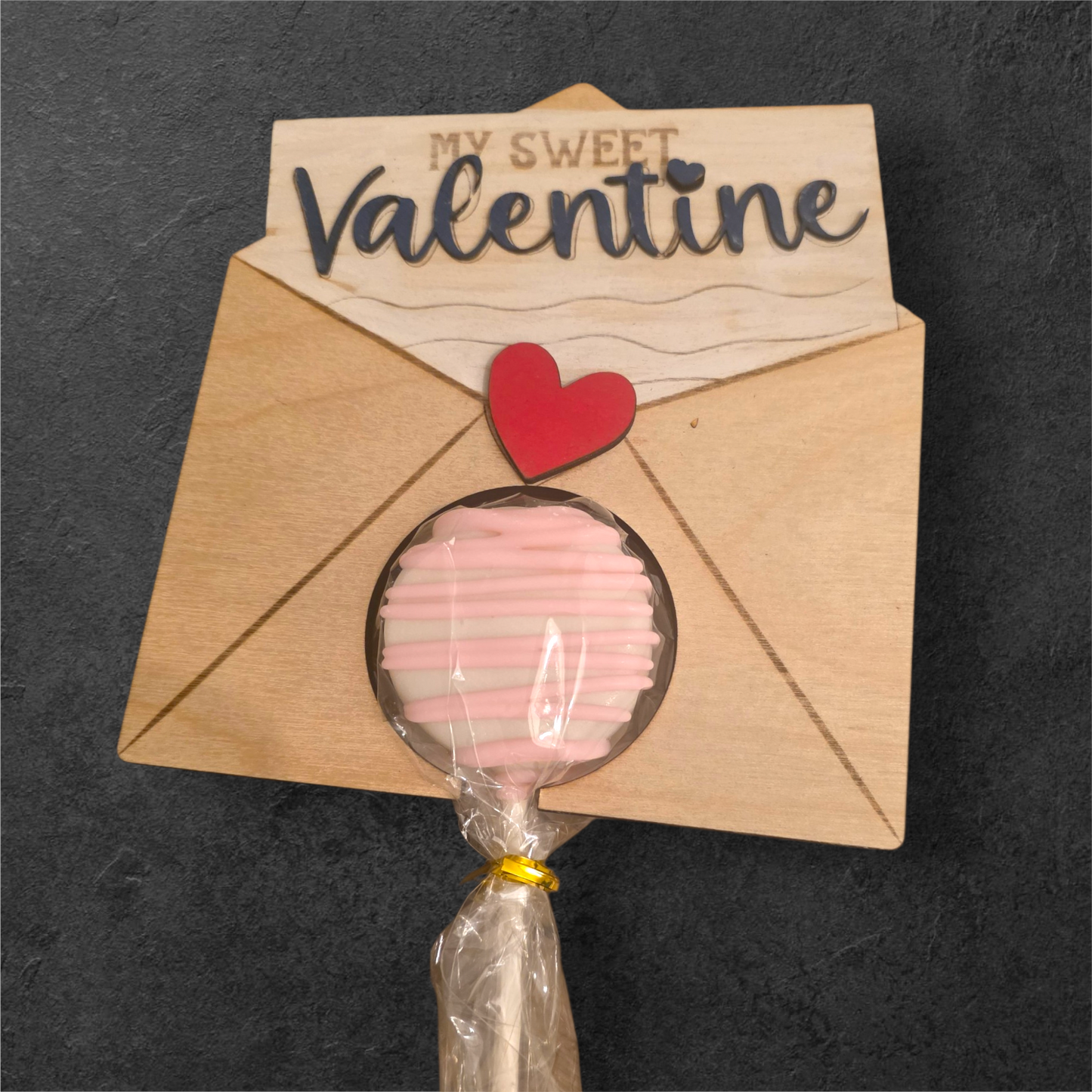 Cake Puck Tag, Cake Pop Card, Personalized Corporate Merch