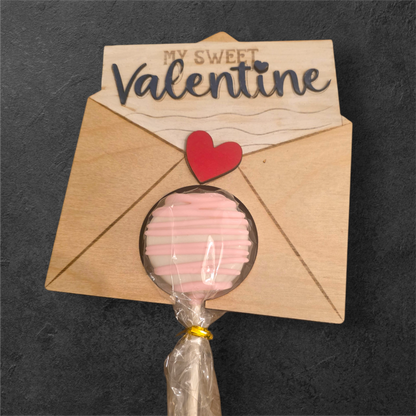 Cake Puck Tag, Cake Pop Card, Personalized Corporate Merch