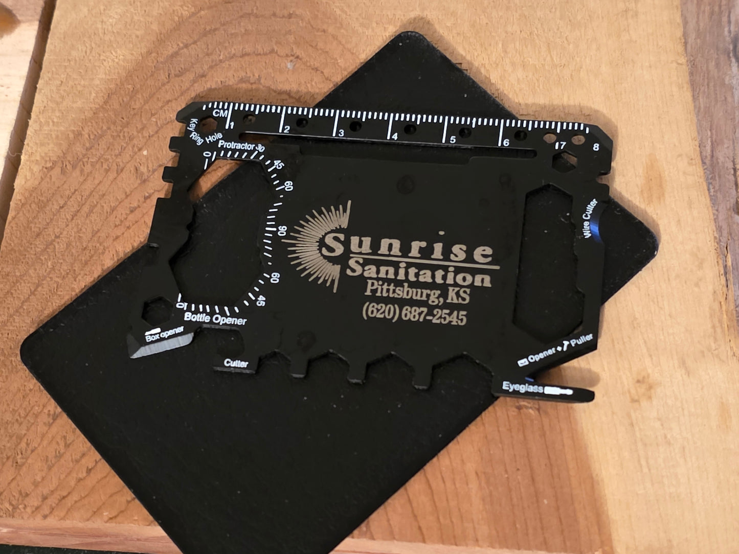 Personalized Wallet Multi-Tool Card