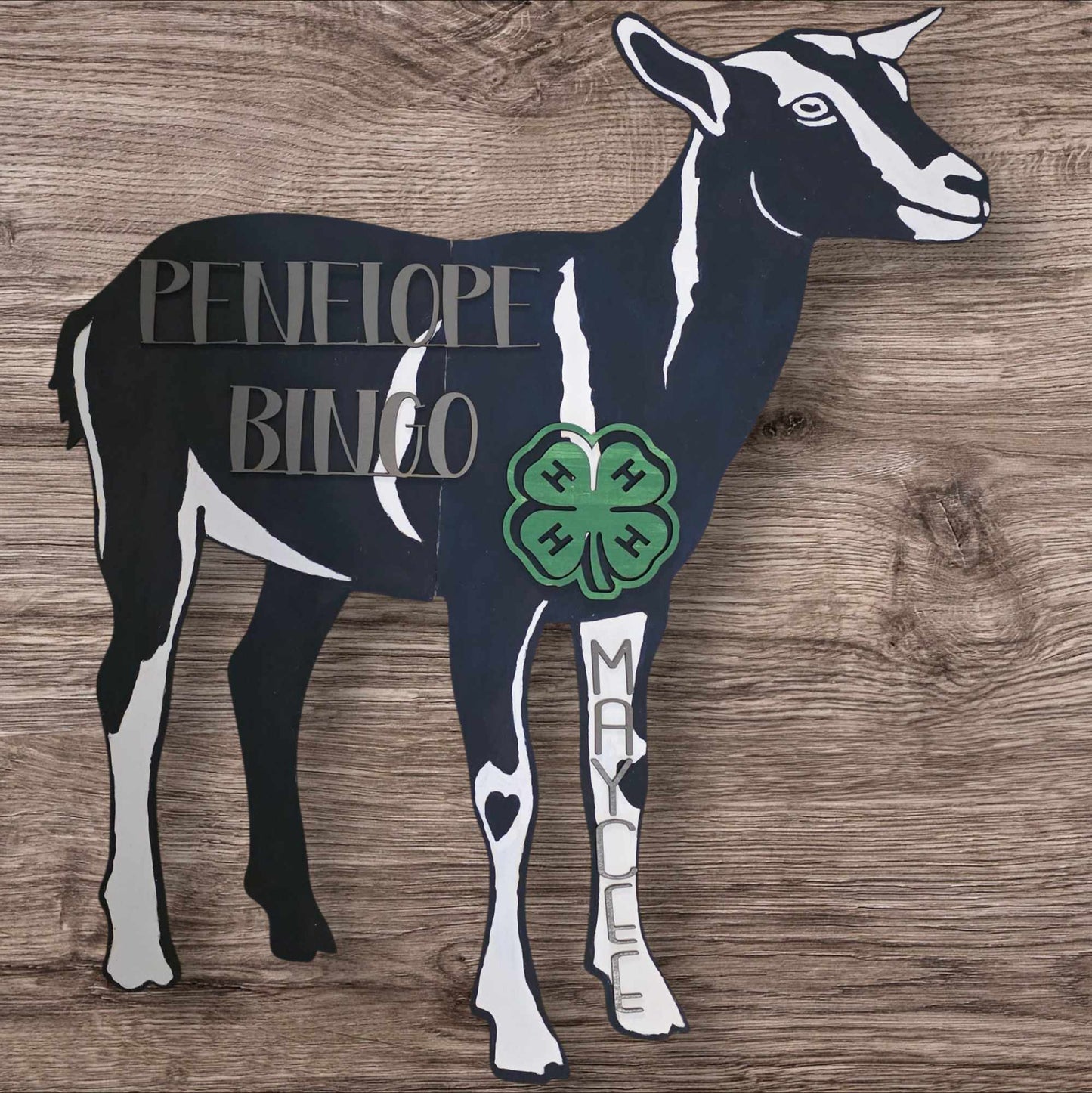 Custom 4-H Livestock Show Sign - Personalized Fair Display