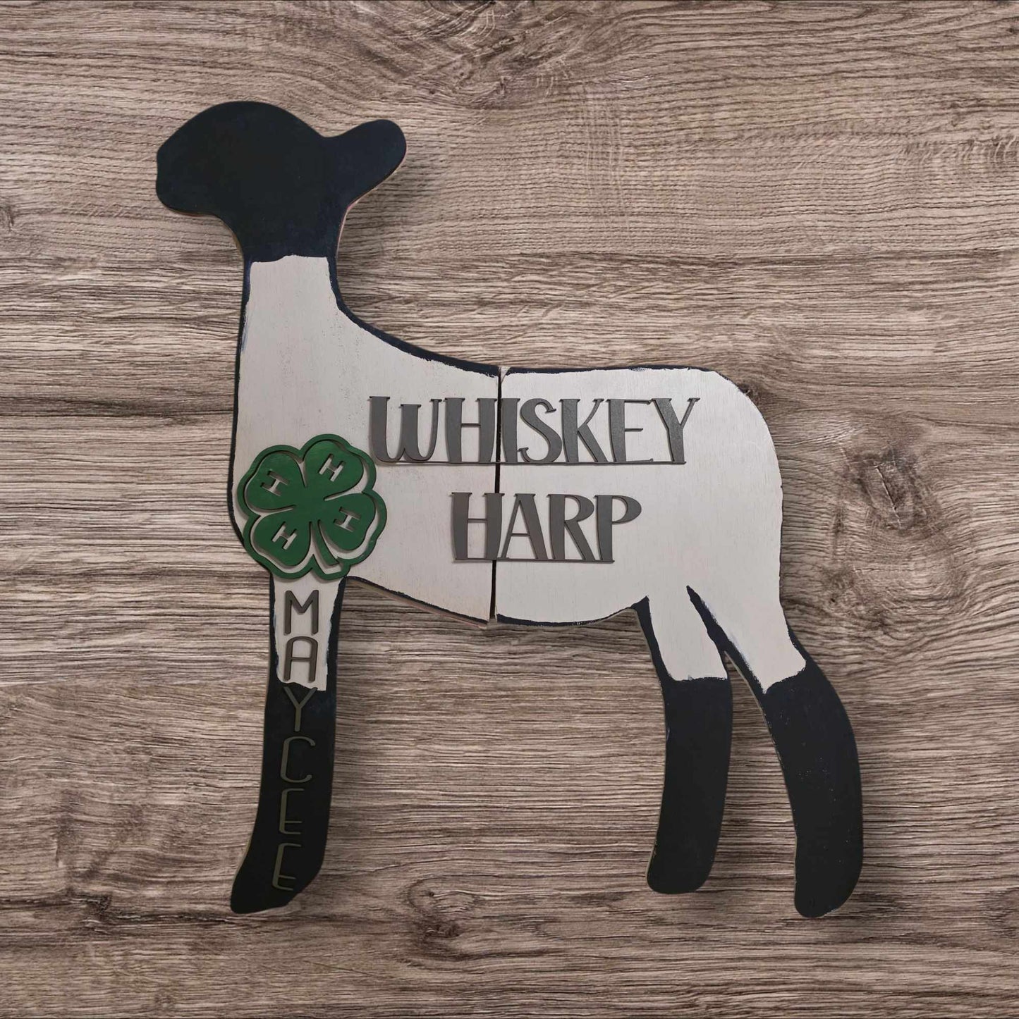 Custom 4-H Livestock Show Sign - Personalized Fair Display