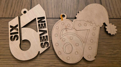 67 Ornament - Personalized