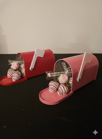 Personalized Valetine's Day Tin Mailbox