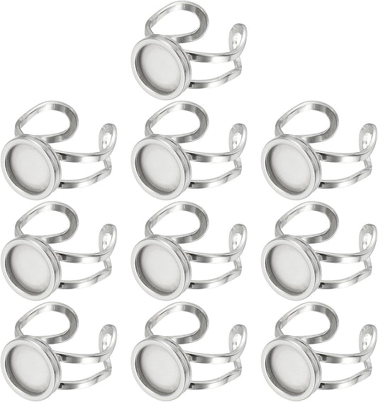 Stainless Steel Rings with custom sizes L & S