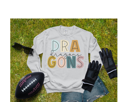 Pittsburg Dragons Graphic Sweatshirts Gildan
