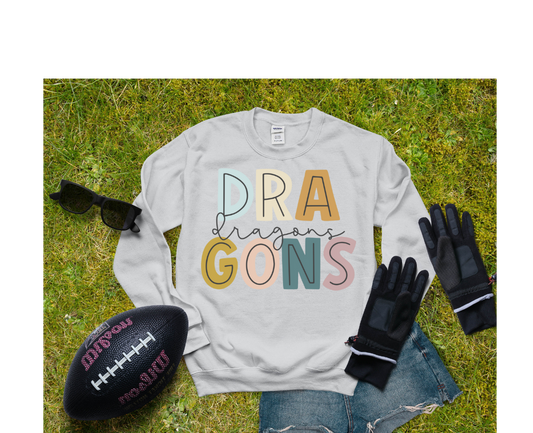 Pittsburg Dragons Graphic Sweatshirts Gildan