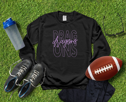 Pittsburg Dragons Set 2 Sweatshirts