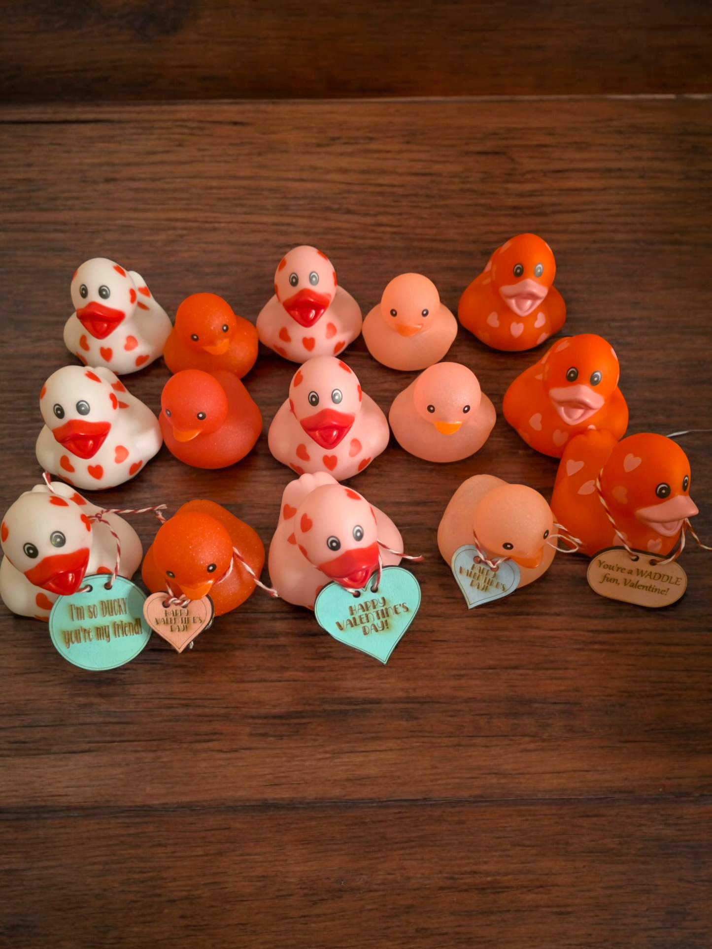 Rubber Ducky Valentine's Day Card