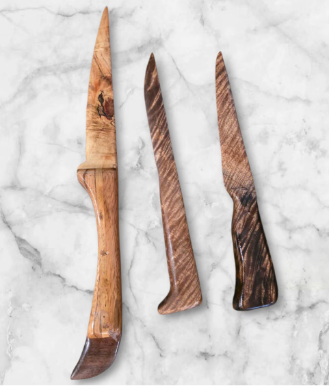 Personalized Handmade Letter Opener Made from Unique Pieces of Wood
