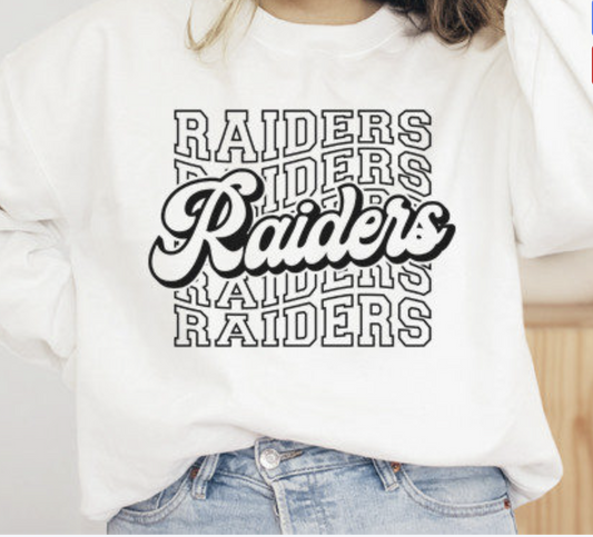 Raiders Pride Long Sleeve Tee Shirts - Frontenac Kansas Raiders