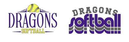 Dragons Softball Shirt | Team Spirit Tee | Purple Softball Fan Shirt | Game Day Shirt | Dragons Softball Apparel